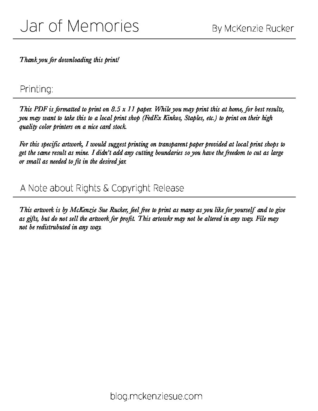 memoryjarprintablepeach McKenzie Sue Makes