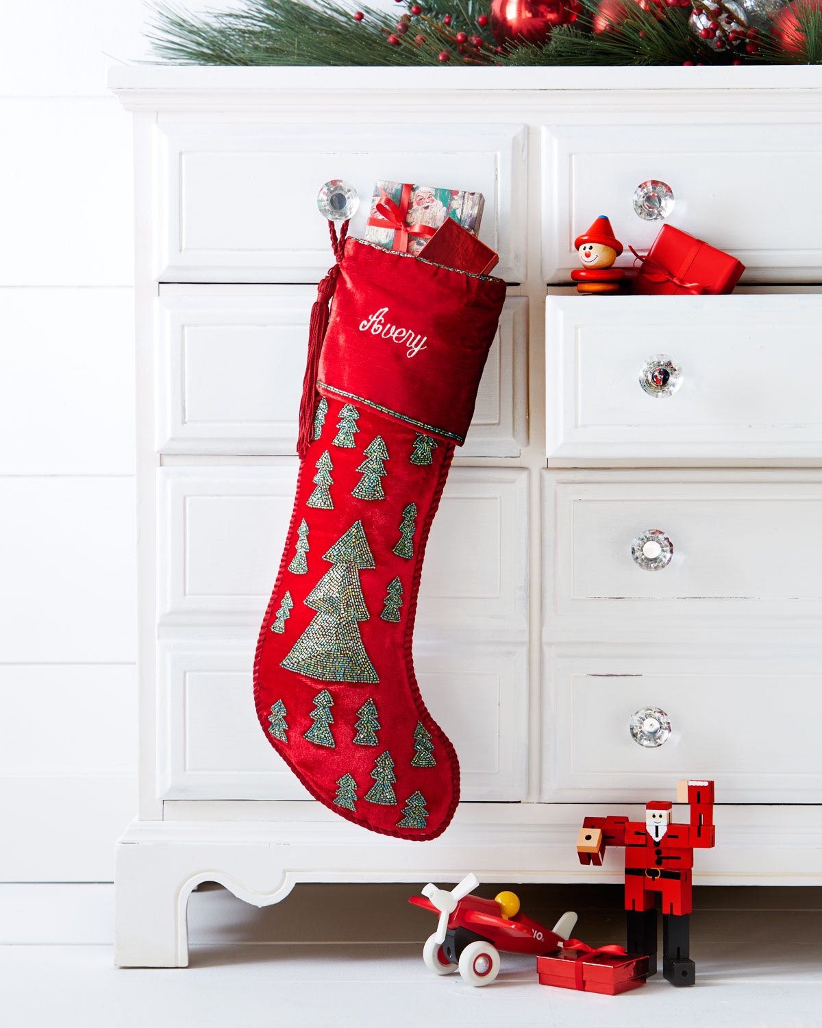 Holiday Reflections Needlepoint Christmas Stockings