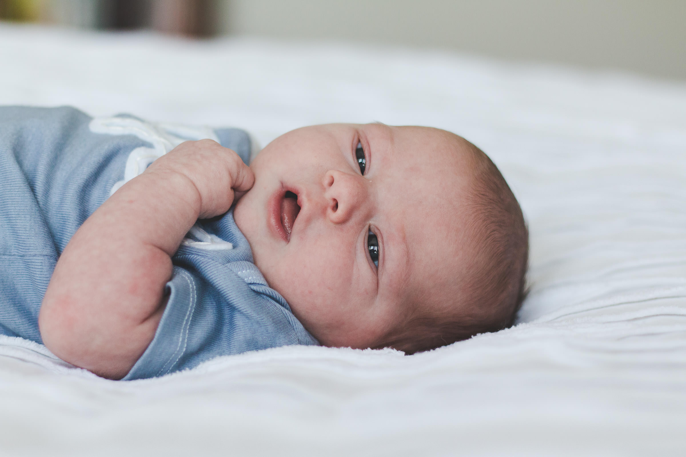 Hazel Sue as a newborn