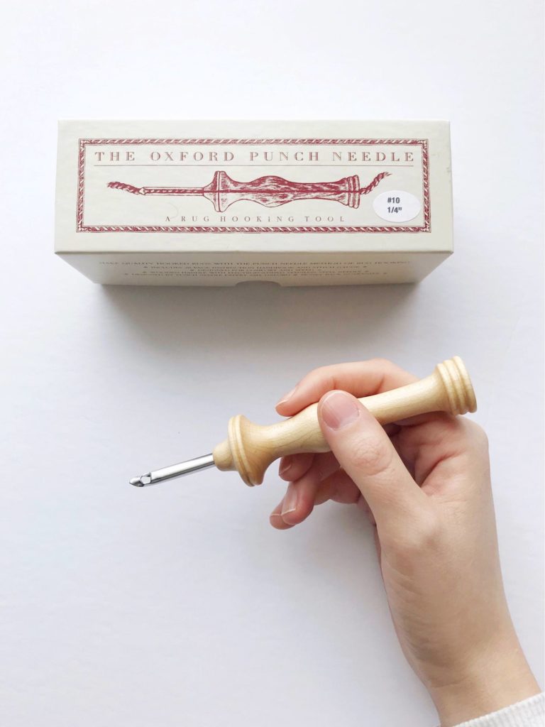 Oxford Punch Needle Rug Beginner Kit (Bird) use #10 regular/ Not