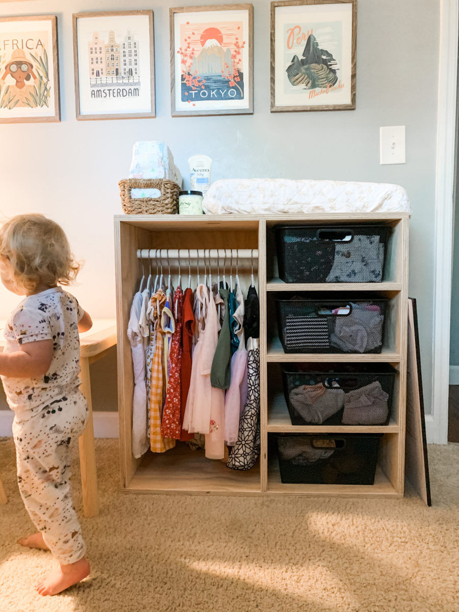 Setting Up a DIY Dress Up Station for Kids - The Homes I Have Made