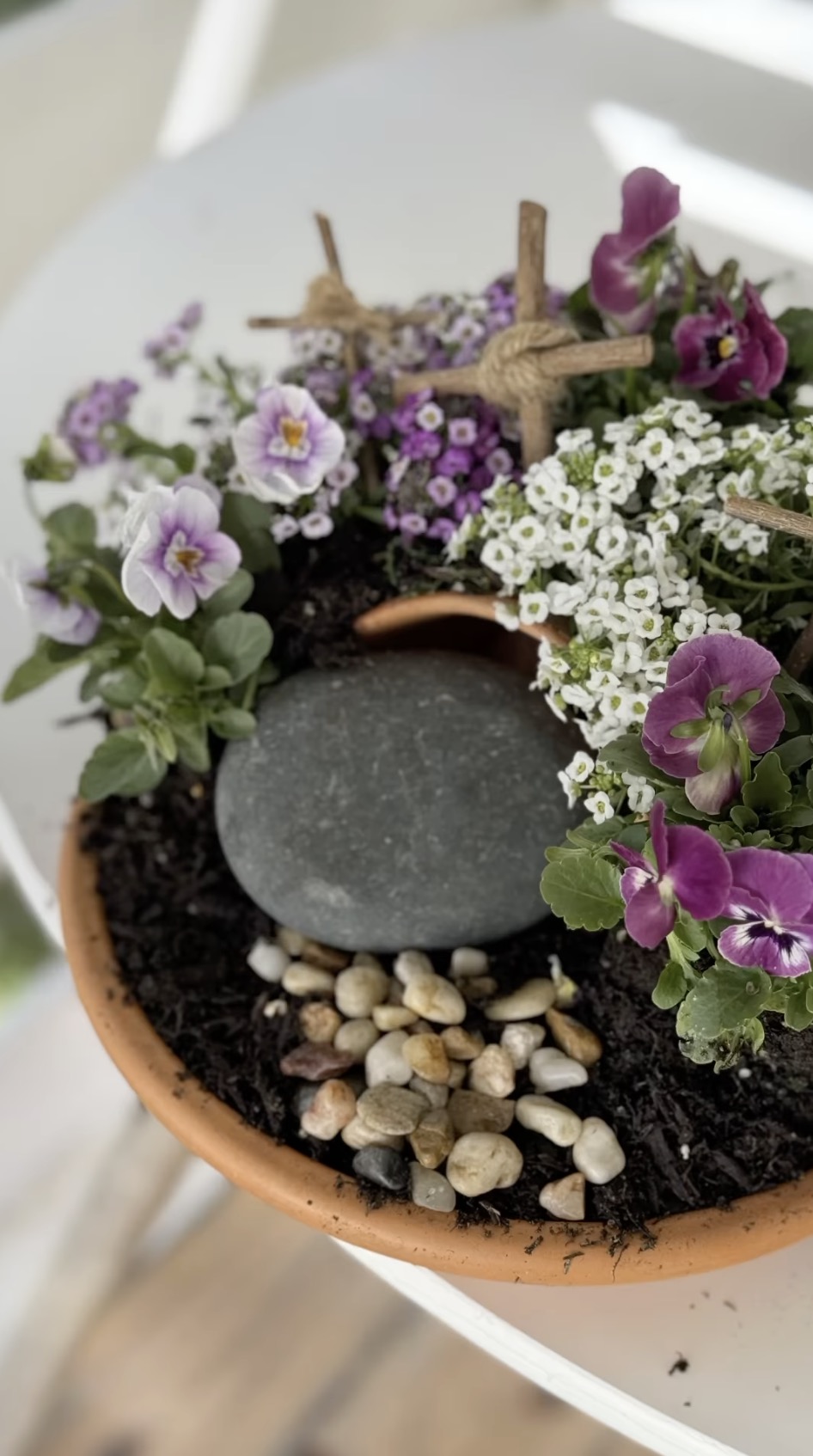 Mini Roses Easter Mini Flowers Easter Garden - McKenzie Sue Makes