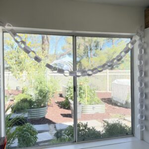 60-Day Paper Chain Count Down to Baptism